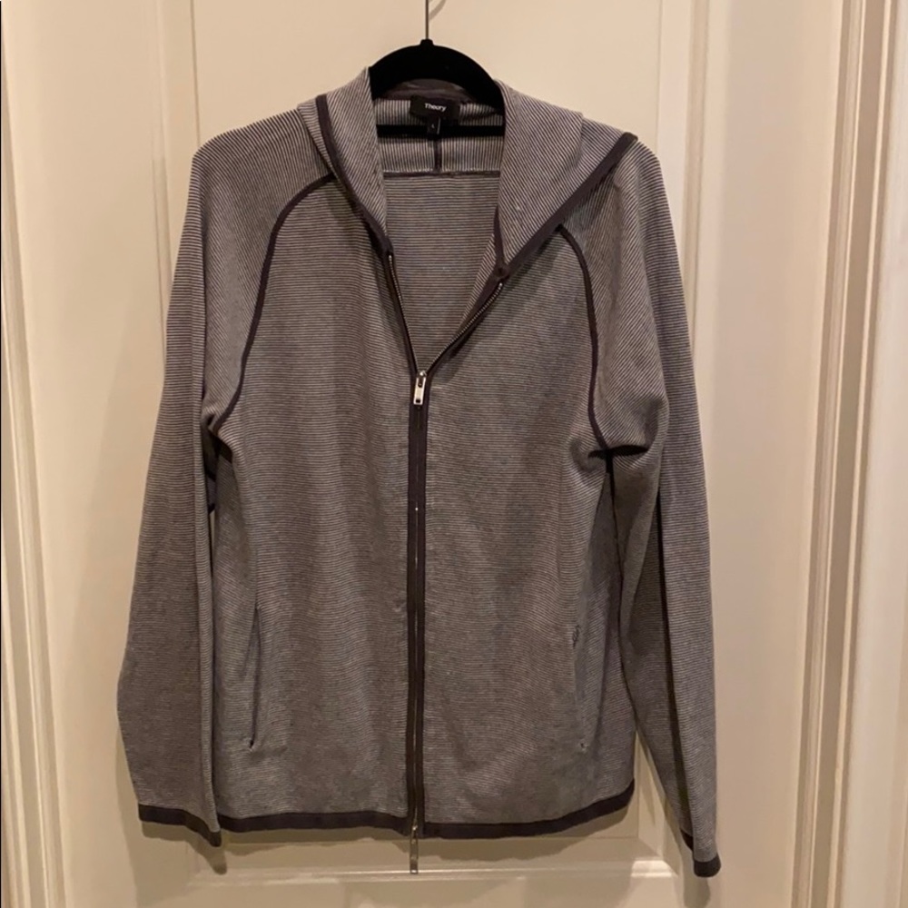 Theory Men’s Hooded Fullzip
